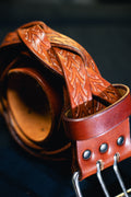 Ceinture en cuir de caractère – repoussée à la main
