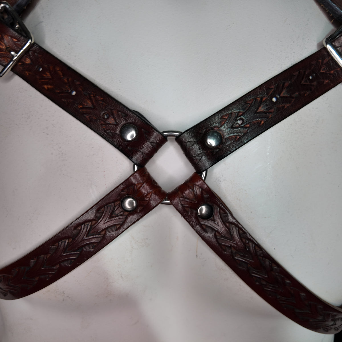 Spalières en cuir – Armure RODEN