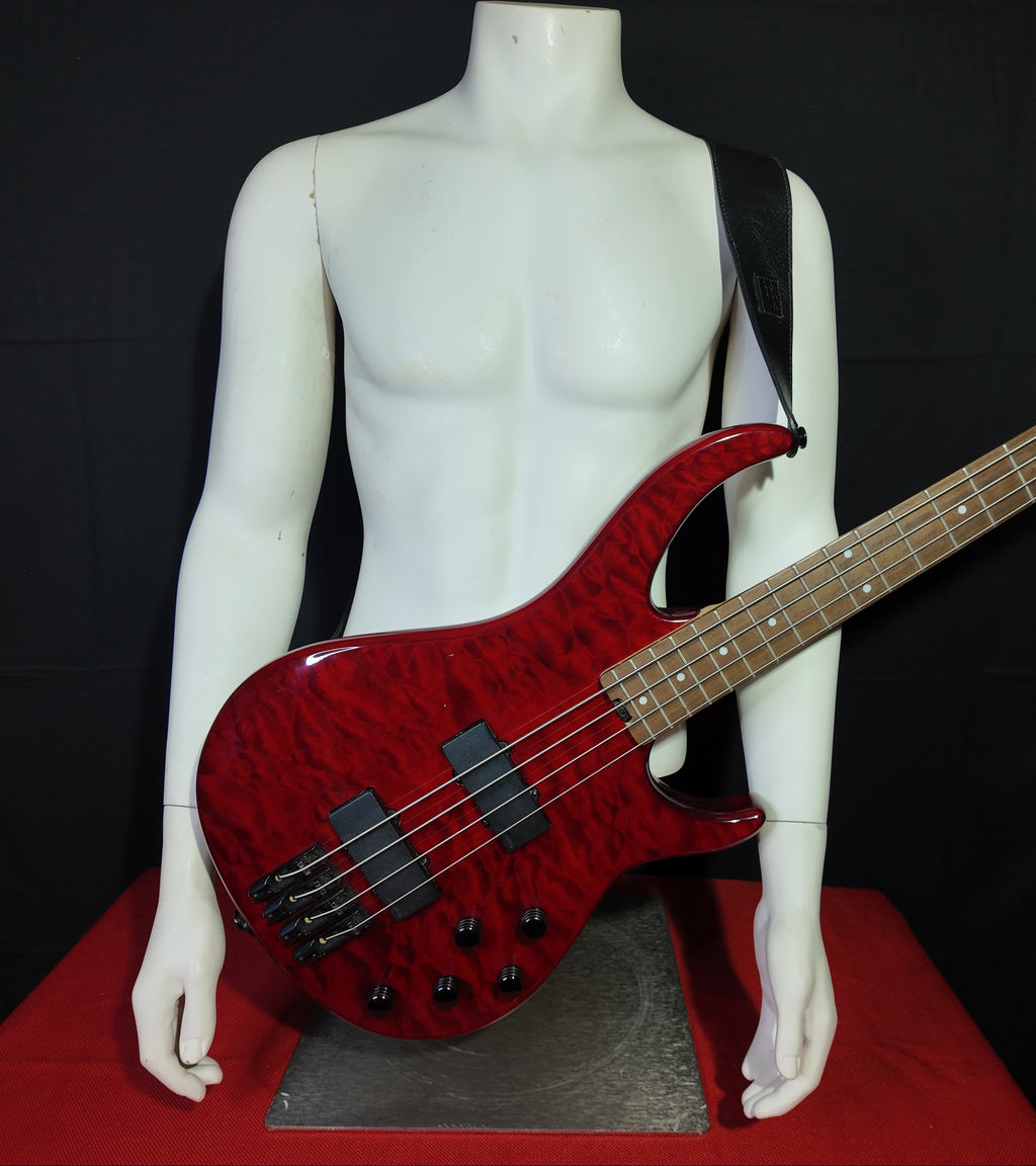 Sangle de guitare en cuir noir – Ébène Signature | RODEN Manufacto