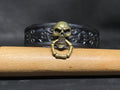 Bracelet en cuir Ébène - Relique Obscure