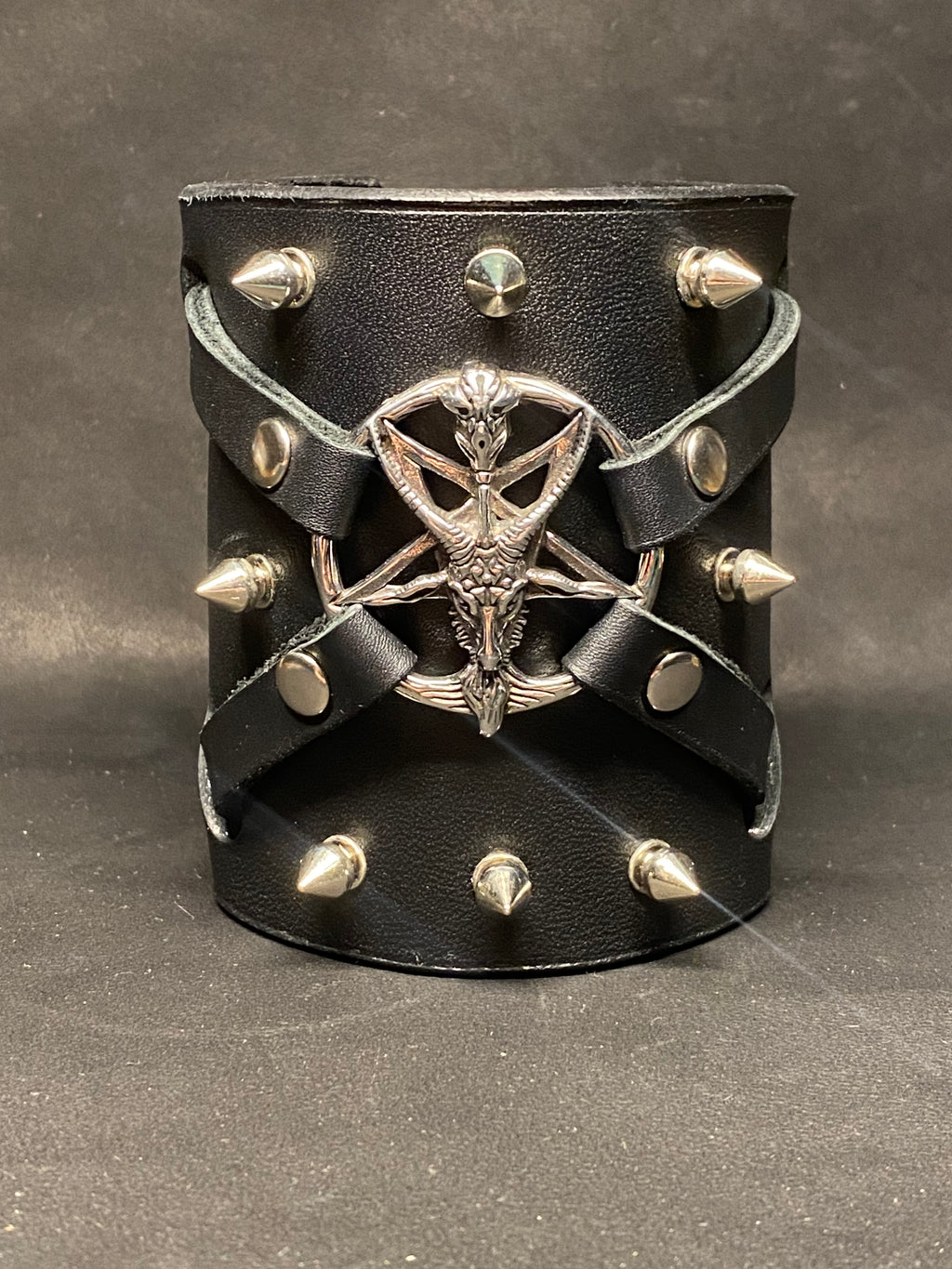 Bracelet de force Noir Mat — Blasphème