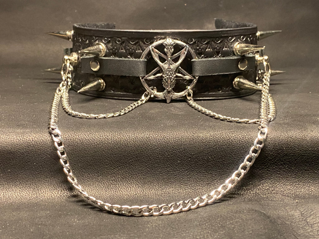 Choker Noir mat — Blasphème