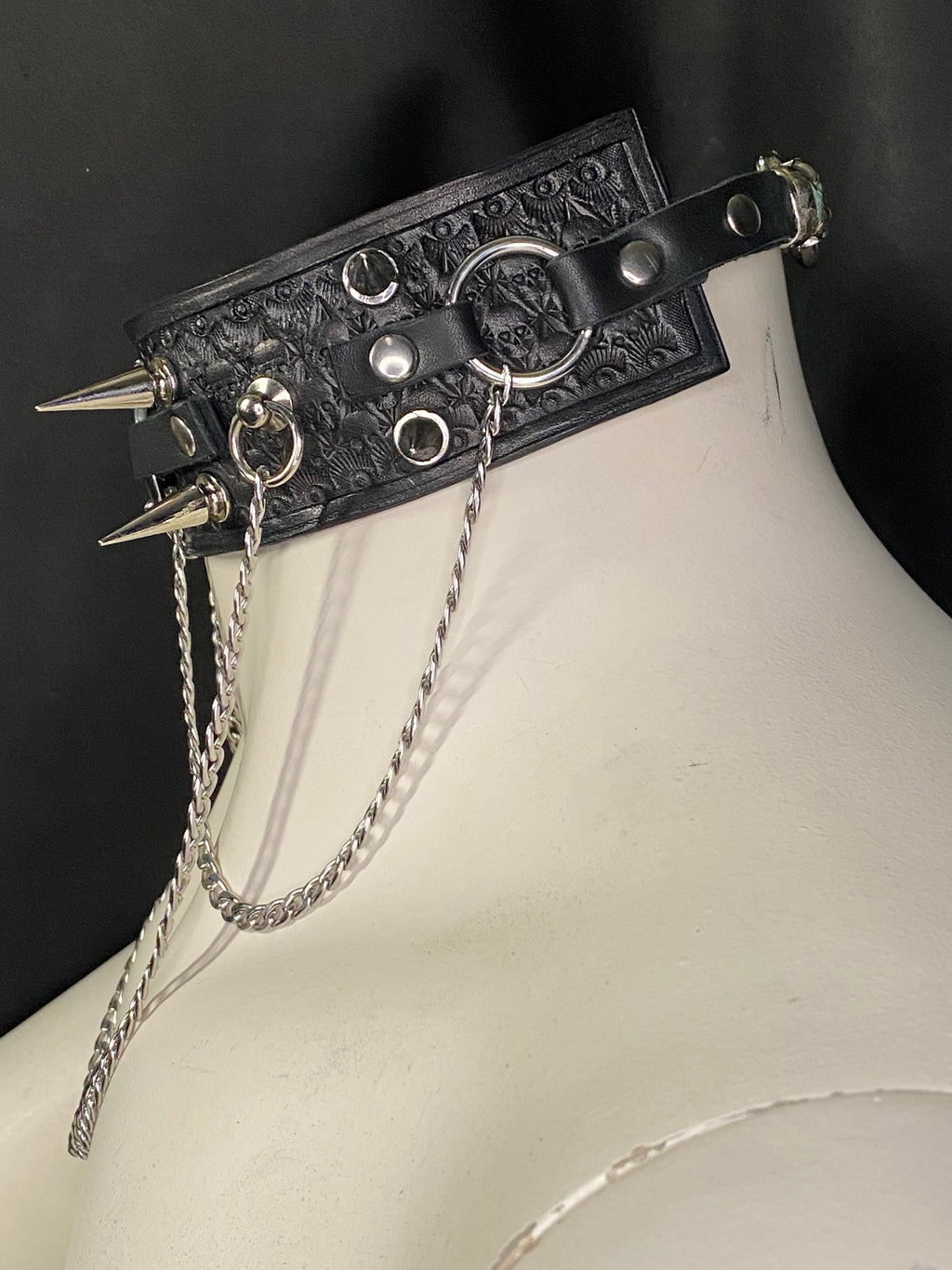 Choker Noir mat — Blasphème