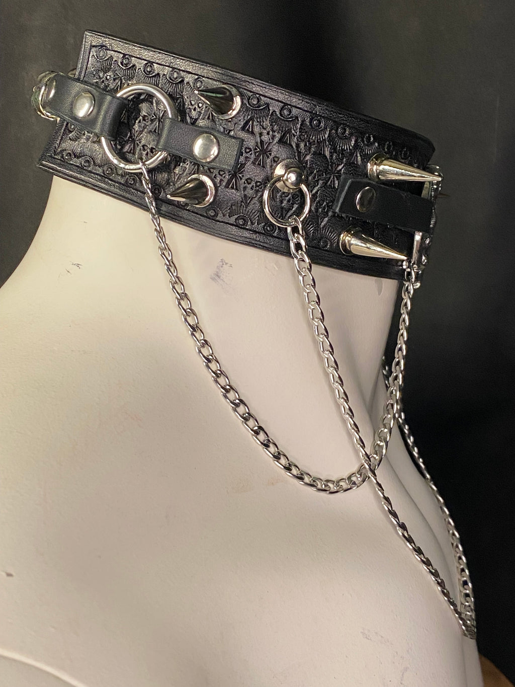 Choker Noir mat — Blasphème
