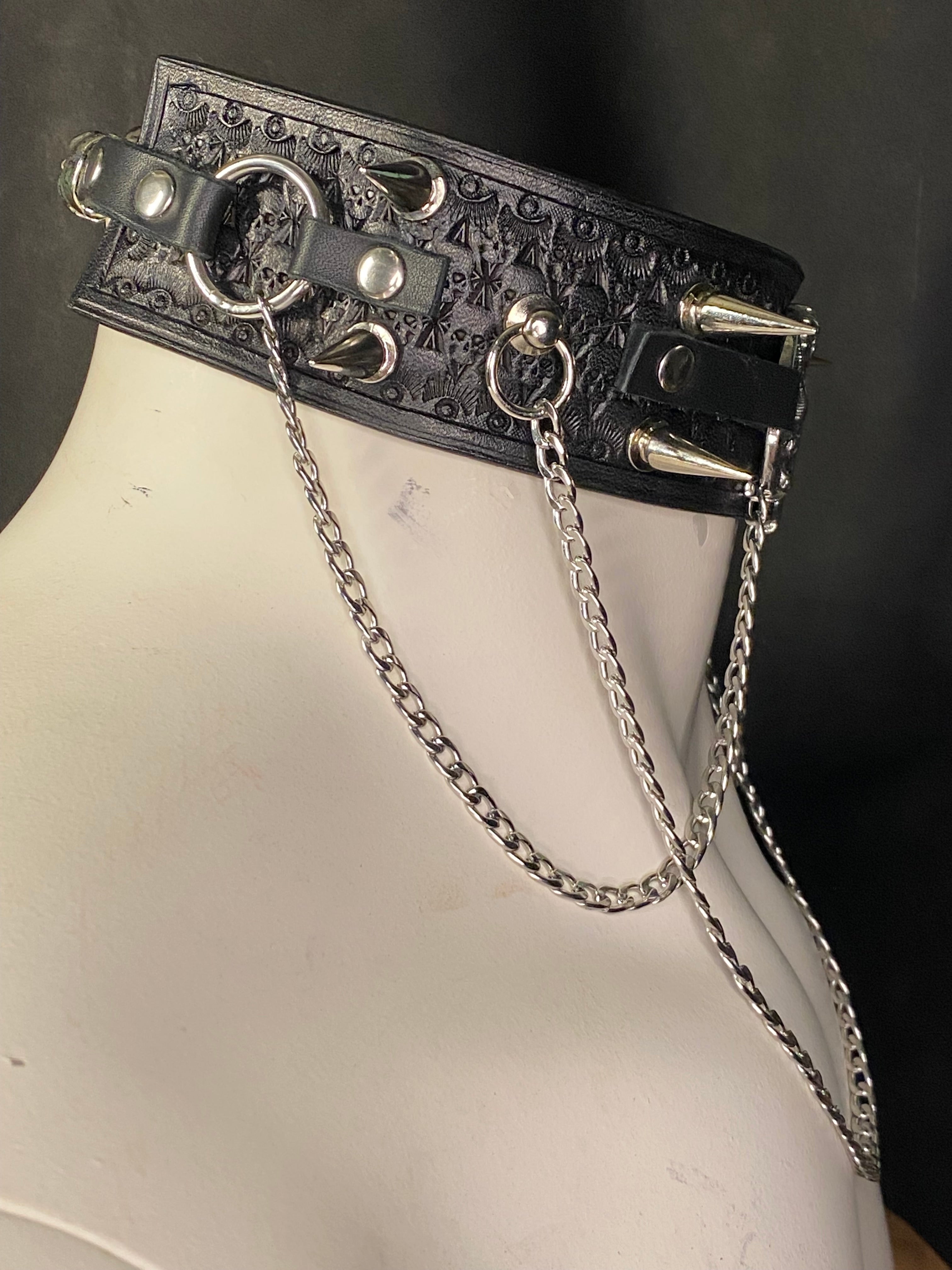 Choker Noir mat — Blasphème